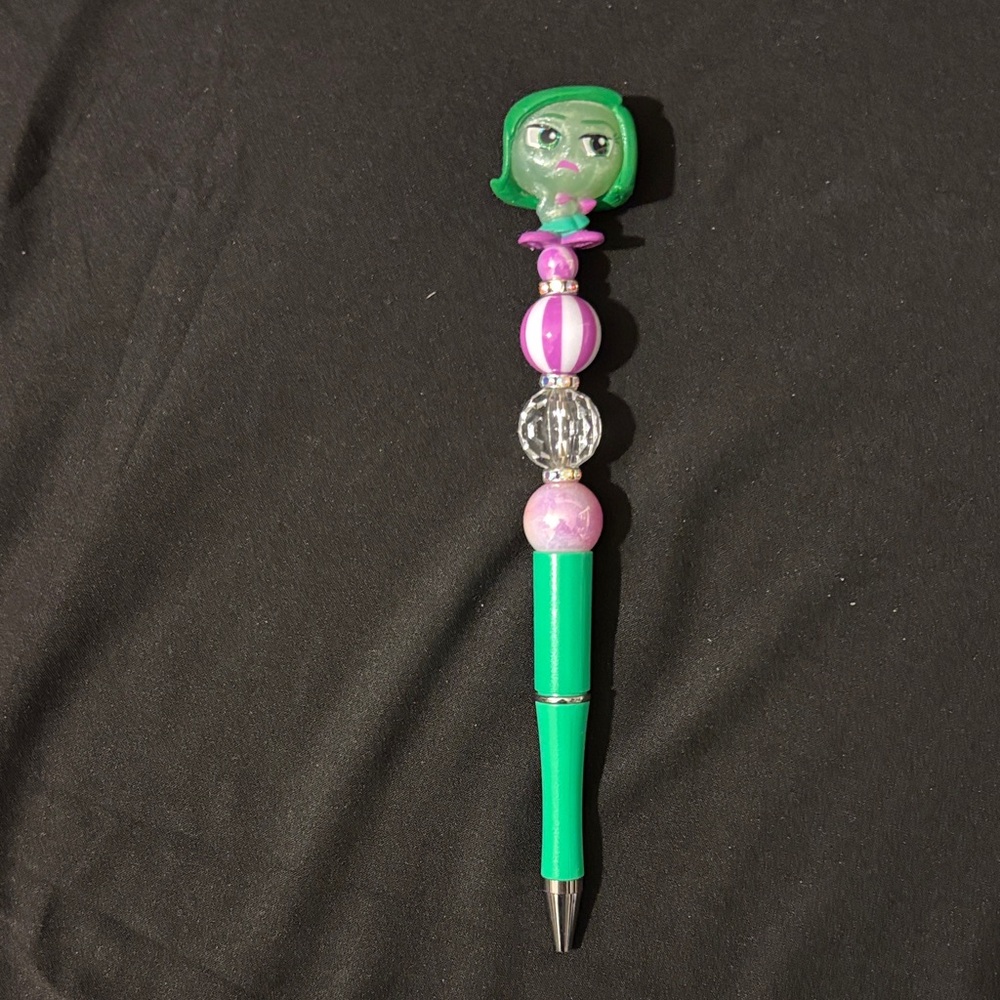 Handmade Disney Pixar Disgust Pen
